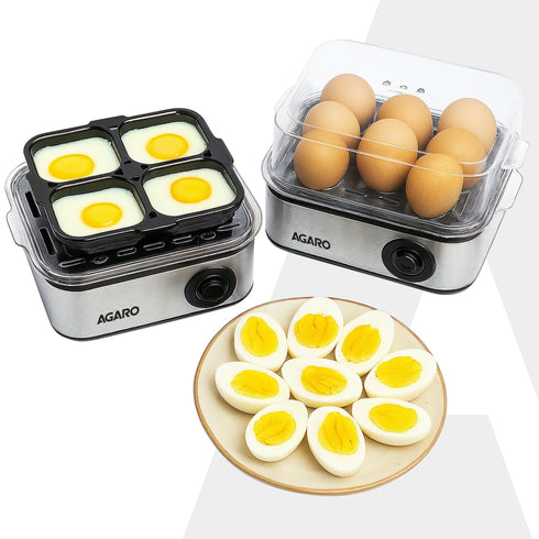 Grand Egg Boiler And Poacher - 500W, Silver