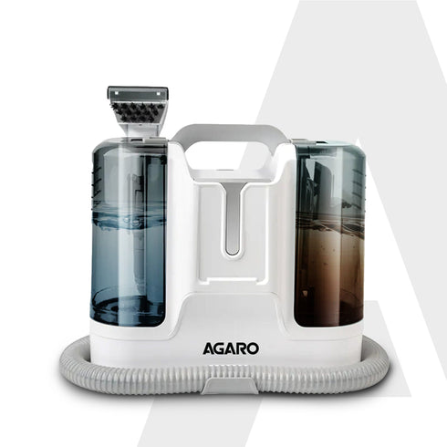 Crest Portable Spot Cleaner, Super Suction Cleaning Machine, Stain Remover, Multi-Purpose Portable Carpet and Upholstery Cleaner, with Replacement Heads, Pet Stain Vacuum, White