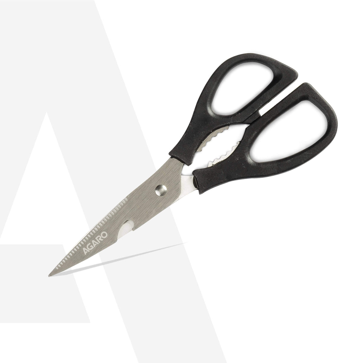 InnovaGoods IG812881 Scissors with Integrated Mini Cutting Board, Black and  Grey