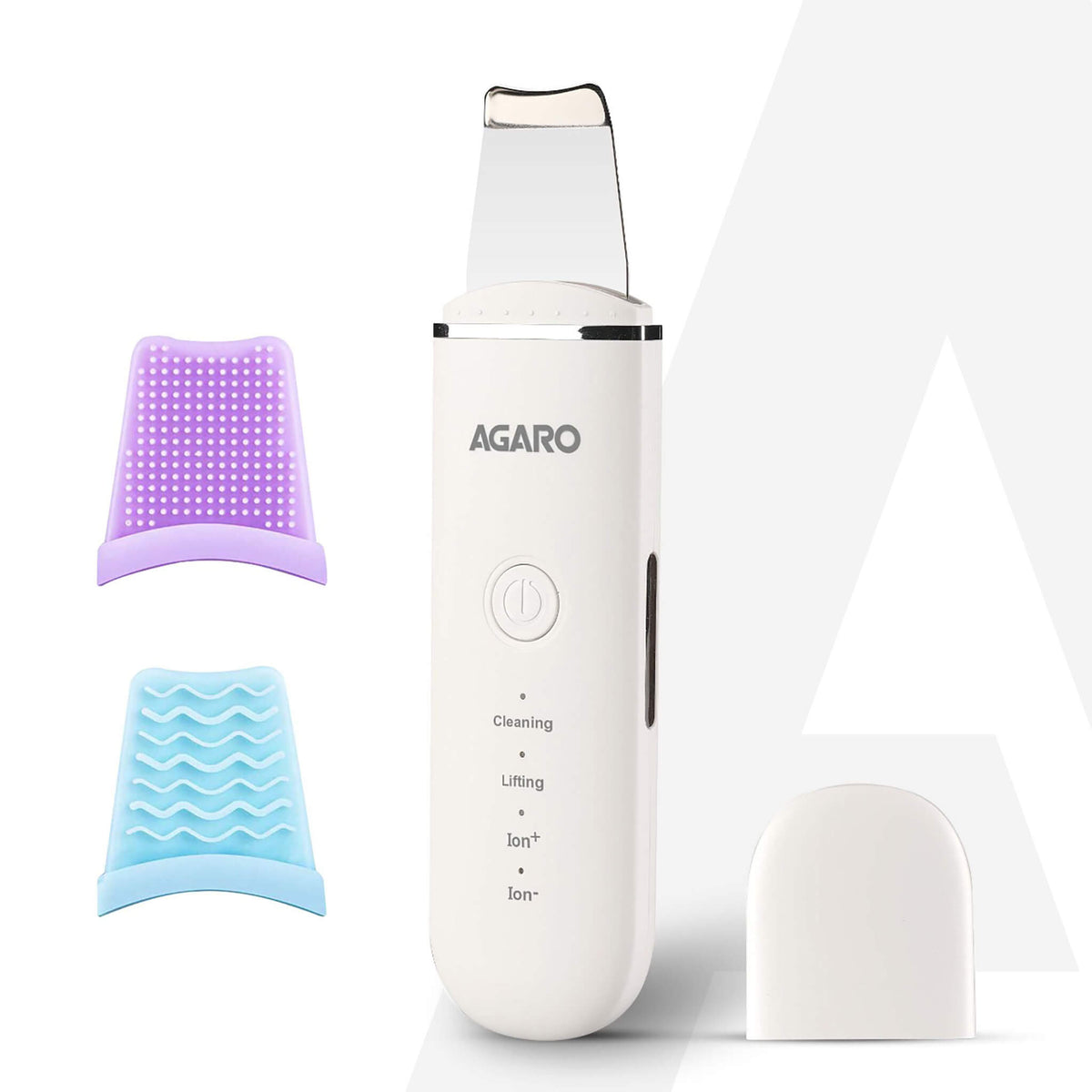 Agaro Ultrasonic Facial Skin Scrubber For Wet Skin Blackheads Remover And Facial Pores Cleaner