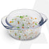 Elite Glass Casserole With Lid - 2000ml