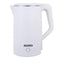 Elegant Electric Kettle, 1.8L, Double Layered Kettle, White