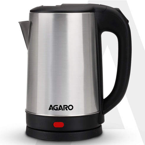 AGARO Sonnet Electric Kettle, 1.5L, 1500W, Stainless Steel Body