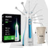 Ultra Plus Portable Dental Flosser: 8 nozzles, 4 modes, cordless, rechargeable, IPX7 waterproof, 200ml tank. Ideal for home/travel oral care.