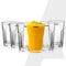 Elegant 410 ml Glasses Set of 6, Transparent Drinking Water Glass Set, Glass Tumbler for Water, Cold Drink, Juice, Dishwasher Safe, for Daily Use & Gifting