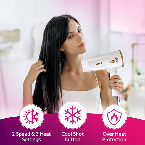 HD 1217 Hair Dryer - 1800 Watts - White