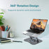 Metal Laptop Stand, 360° Rotating