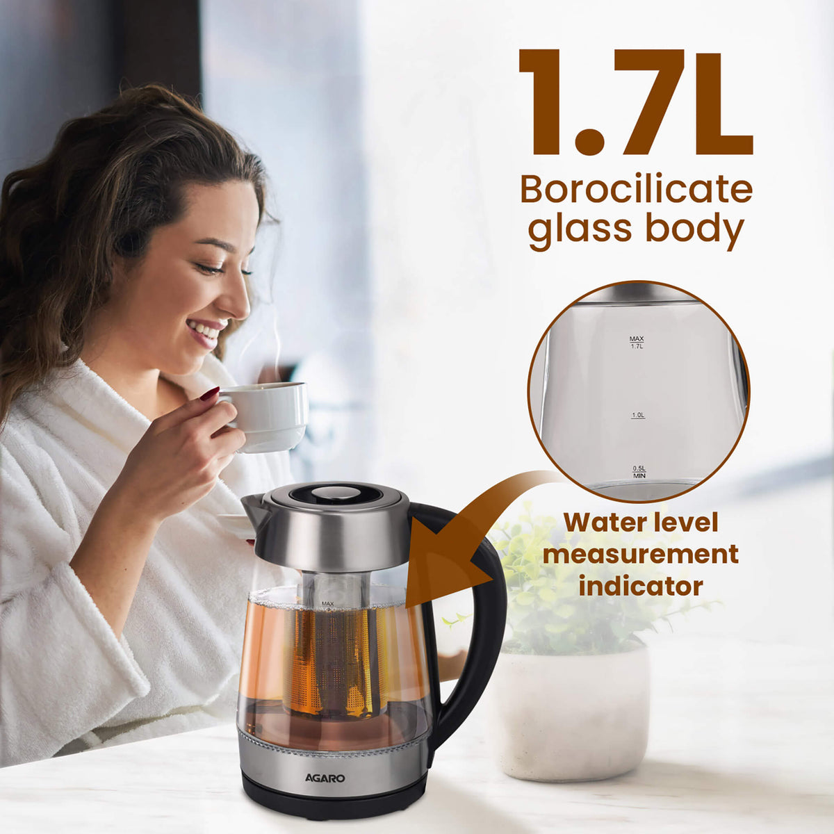 Digital Glass Tea Maker