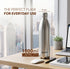 Royal Stainless Steel Flask, 1000ml, Up to 24 Hrs Hot & Cold, ISI Certified, Triple Wall Vacuum Insulated, Leak-Proof, BPA & Rust Free, 1 Year Warranty, for Travel, Office & Outdoor Use