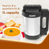 Elite Soup Maker, 1 Litre, Automatic Blending & Heating, 6 Preset Cooking Functions, Copper Motor, 900W, Stainless Steel Blades, Grey