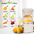 Regal Electric Citrus Juicer, 200ml Capacity, 80 Watts, Automatic Juice Extractor, Orange, Lemon, Grapefruit Juicer & Squeezer Machine, Electric Fruit Squeezer, Portable, white