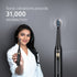 COSMIC LITE Sonic Electric Tooth Brush For Adults With 5 Modes, 2 Brush Heads & Rechargeable With 4 Hours Charge Lasting Up To 25 Days, Power Toothbrush, (Black)