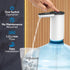 Imperial Automatic Electric Water Dispenser Pump for 20 Litre Bottle | USB Rechargeable, Portable Drinking Water Pump for Home, Kitchen, Office & Camping