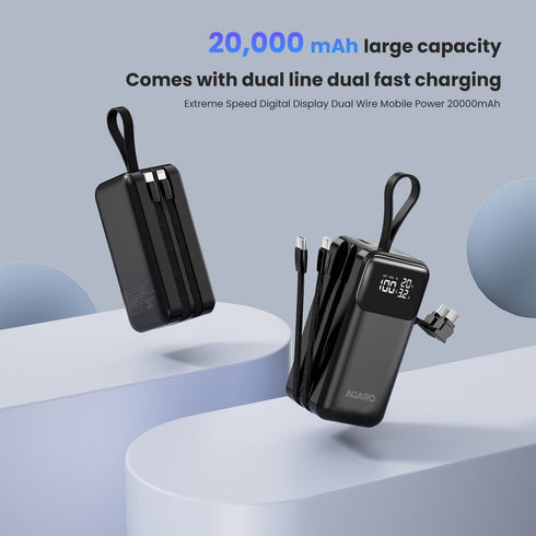 20000 mAh 65W 4-in-1 Power Bank