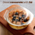 Elite Glass Casseroles With Lid - Set of 2 - 700, 1000 ml