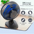 Breeze USB Desktop Fan, Personal Mini Fan for Home Office Bedroom, Study, Black