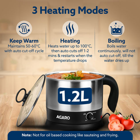 Esteem Multi Kettle 1.2L