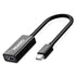 4K@30Hz Mini DisplayPort (Mini DP) to HDMI Female Thunderbolt 2.0 Adapter Suitable for Apple MacBook Pro MacBook Air Microsoft Surface Pro 4 Pro 3 Thinkpad Google Pixel Chromebook, Black