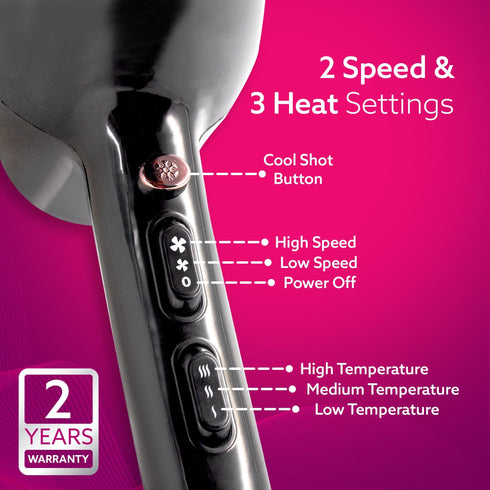 HD-1150-Turbo Pro Hair Dryer