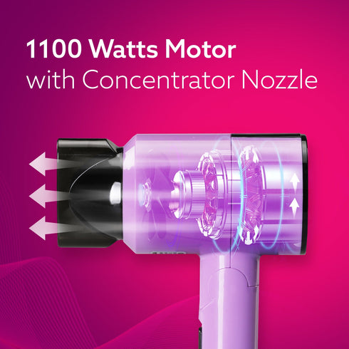 HD 1211 Hair Dryer with 1100 watts