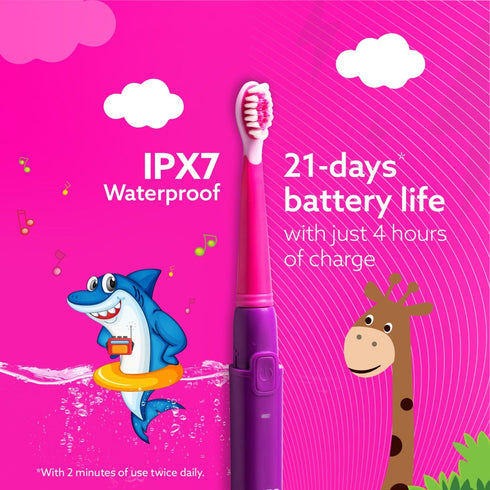 REX Sonic Electric Kids Toothbrush