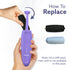 Callus Remover Replaceable Heads, 2 Pcs, Callus & Dead Skin Removal Filer, Pedicure at Home