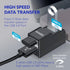 3-Port USB Hub, USB 3.0 Data Hub with High-Speed 5Gbps Transfer