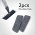 Delite Spray Mop Refill Set, 2 Pcs, Microfiber Pads, for Tiles, Kitchen, Detachable Pad, Compatible with AGARO Delite Spray Mop