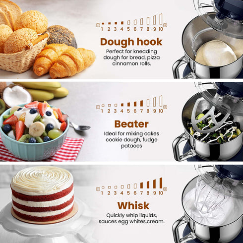 Elegant Stand Mixer,1400W - Black | Buy Stand Mixer Online at Best Price in India