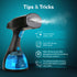 Signify Handheld Garment Steamer-Black & Blue