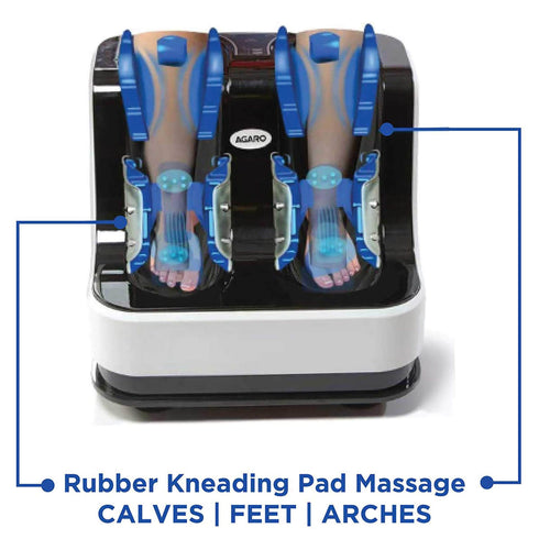 Foot and Calf Massager (Black)