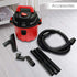Rapid Vacuum Cleaner,1000W,Wet&Dry,for Home, Plastic Body,Red,10 Liter, Cartridge