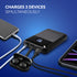 Ignite 10000 mAh Compact Power Bank, 45W Quick Charging for Smartphones