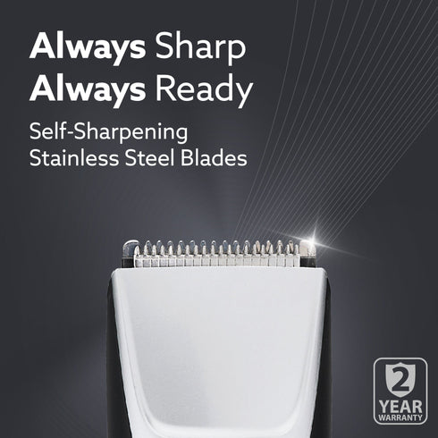 Beard Trimmer MT1155, Adjustable Beard Trimmer for Men with Precision Dial, USB Rechargeable, 20 Length Settings Mustache Trimmer for Mens Gifts