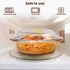 Elite Glass Casserole With Lid - 2000ml