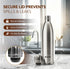 Royal Stainless Steel Flask, 1000ml, Up to 24 Hrs Hot & Cold, ISI Certified, Triple Wall Vacuum Insulated, Leak-Proof, BPA & Rust Free, 1 Year Warranty, for Travel, Office & Outdoor Use