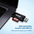 Snapcase USB 3.0 Card Reader with Storage Case