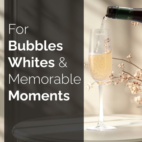 Elegant Wine Glass 195ml, Set of 6, Whisky, Vodka, Tequila, Liquor, Wine Tasting, Cocktail, Home, Bar