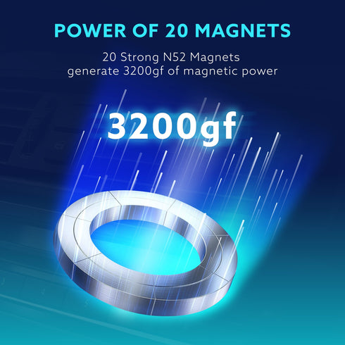 Magnetic Car Mobile Holder Stand with Ultra-Strong N52 Magnet