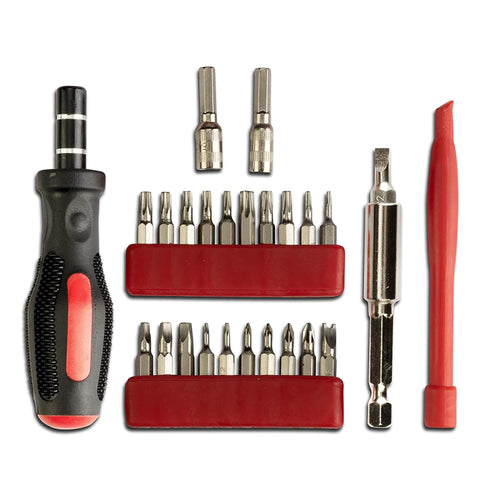 Screwdriver and Bit Set with Carry Box- 151 Pieces