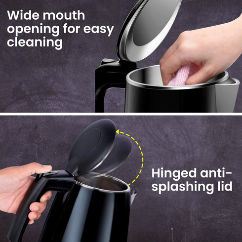 Royal Double Layered Kettle-1.5 Litres - Black