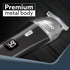 Royal Multi Grooming Kit For Men, 9in1, Shave| Trim | Style, Face Head Body Trimmer, Self Sharpening Stainless Steel Blade, 5 Combs, Metal Body, Type C Fast Charging, 120 Min Usage, IPX7, Silver