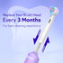 Cosmic Oscillating Electric Toothbrush Refill Heads Pack of 4