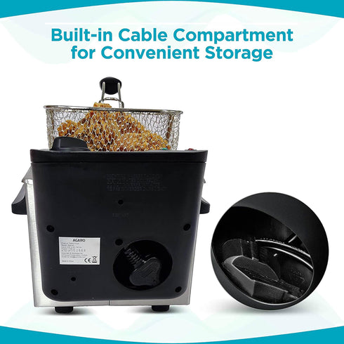 Marvel Deep Fryer - 2L - Silver