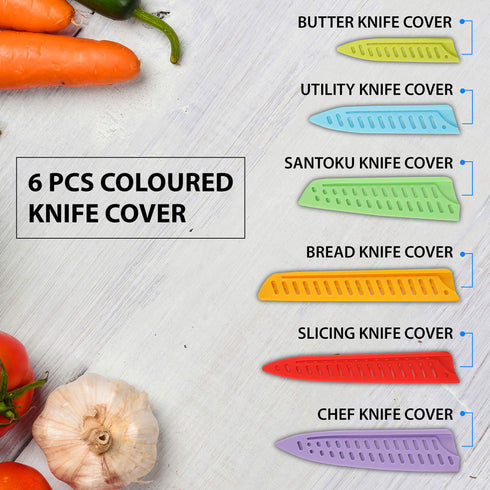 Royal Knife Set of 6pcs SS Multi Color