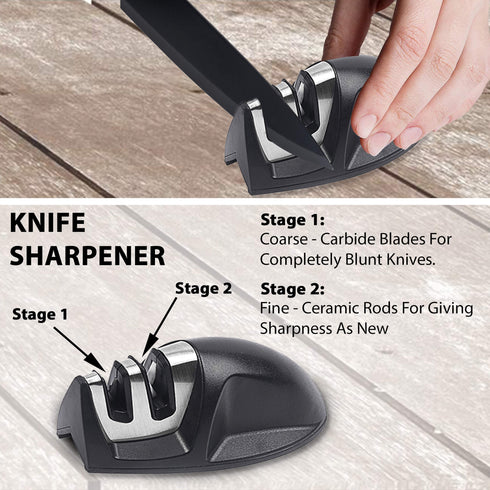 Grand 17 Pcs Kitchen Knifes Set