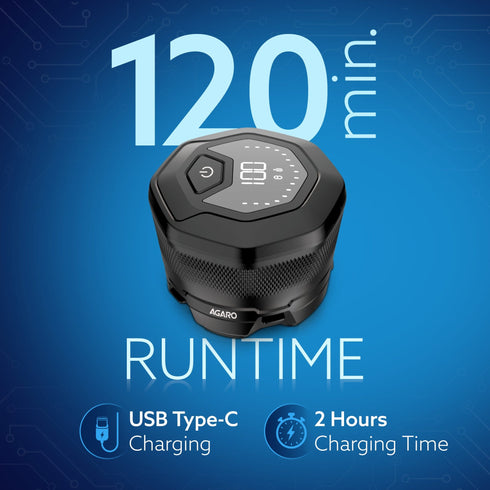 HS7979 Head Shaver, for Bald Men, 6 Flexible Heads, Wet/Dry Head Shaver, Rechargeable, IPX7 Waterproof, Detachable Heads