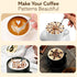 Milk Frothing Pitcher – 350ml Stainless Steel Coffee Jug with Latte Art Pen | Durable 304 Steel Espresso Pitcher for Milk Frothing, Cappuccino & Barista Tools