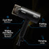 Premium Hair Dryer for Men with 1400 Watts Motor, 3 Temperature Settings & Cool Shot Button- Black