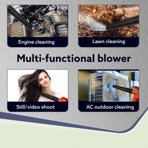 Galaxy Electric Blower, Blow Rate 2.8 m3/Min, 600W Copper Motor, 13000 RPM, Professional Quality, Clears Away Dust Particles From Furniture, Cars, Windows & Other Rigid Surfaces, Red